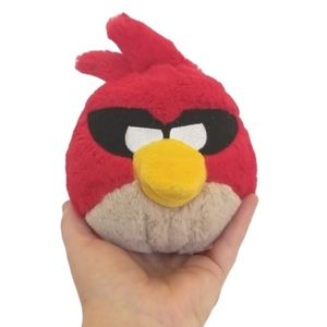 Angry Birds Space Bird Super Red Mask Plush